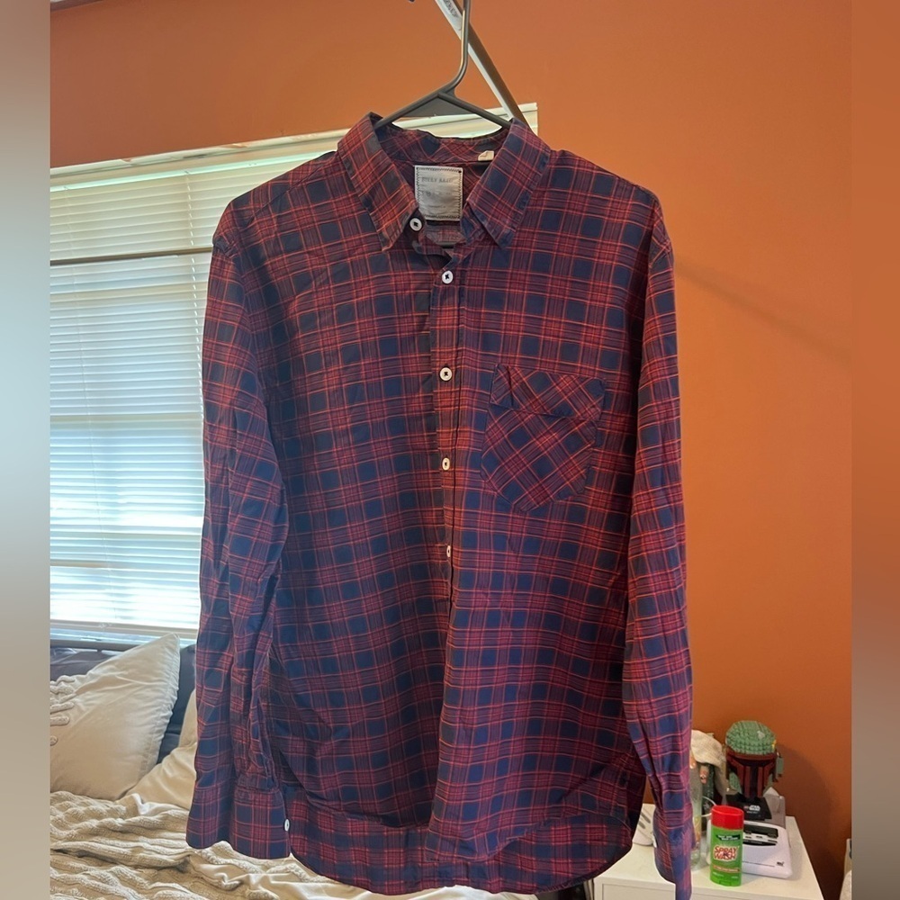 Billy Reid Long Sleeve Shirt